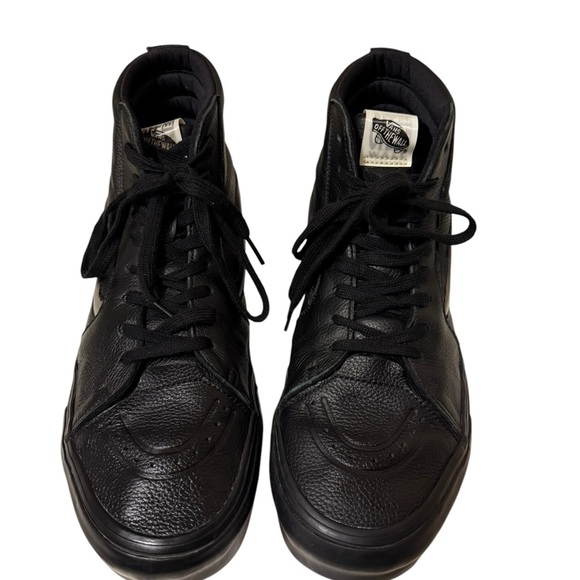 VANS UA SK8-Hi XL BIG MOOD VNOA5KRYBLK. Leather with fancy design. logos move - Picture 1 of 16